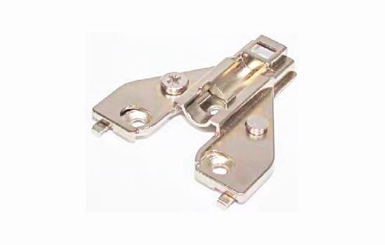 243-2033 - 3mm Screw-on Face Frame Baseplate for Cushion Hinges
