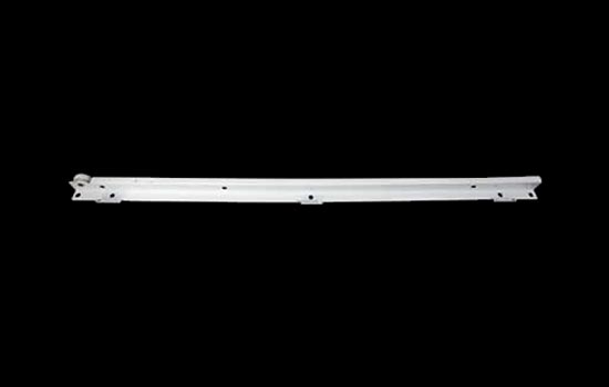 4200-22WT-DL - 22" Self Closing 3/4 Extension Side/Bottom Mount Crimp-on White Epoxy Slide Left Drawer Member - Bulk Packaged - 75 Lbs Weight Capacity