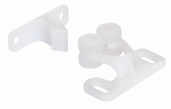 6900WHT - Rotary Catch 1-1/8"W White Plastic
