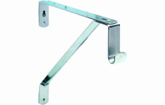 805.39.201 - 11-1/4" Chrome Oval Adjustable Shelf & Rod Support