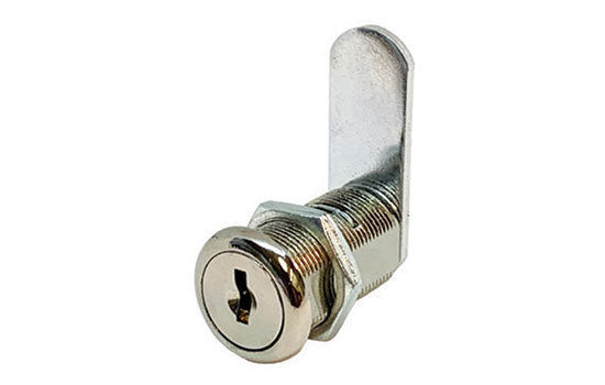 960-14A-KD - 1-3/4" Nickel Disc Tumbler Cam Lock for 1-7/16" Material - Keyed Different