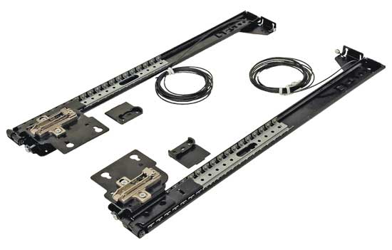 ACB1432-32D - 32" Black Accuride 1432 Cable System Flipper Door Kit Without Hinges