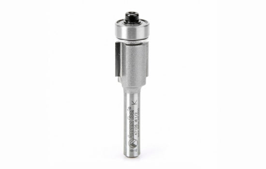 AM47106 - 2 Flute 1/2" Diameter x 1/4" Shank Flush Trim Router Bit