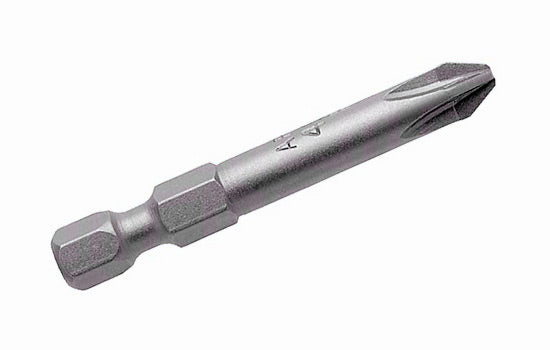 APX492PZD - 1/4" Hex 1-15/16"L #2 Pozi Screwdriver Bit