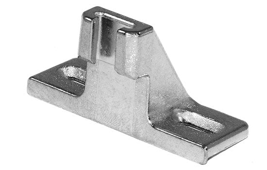 B130110024 - 1/4" Overlay Screw-on Edge Mount Baseplate for Compact Hinges