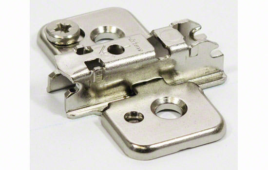 B173H9130 - 3mm Screw-on Wing Baseplate for Cliptop Hinges