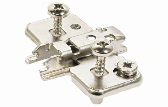 B174H7100E - 0mm Expando Dowel Cam Adjustable Wing Baseplate for Cliptop Hinges