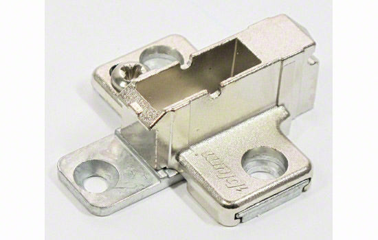 B175H9190 - 9mm Screw-on Wing Baseplate for Cliptop Hinges