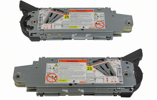 B20F2500N5 - Aventos HF Series Lift Mechanism with 471-880 Power Factor