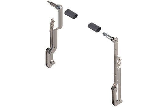 B21L3900 - Aventos HL Series Arm Assembly for Servodrive Applications with 450-580mm Cabinet Height