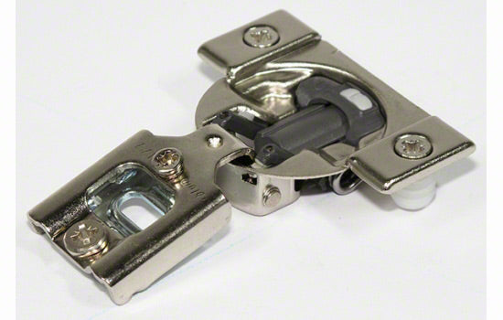 B38N358BE08 - 105 Degree 1/2" Overlay Blumotion Soft-closing Doweled Compact Hinge