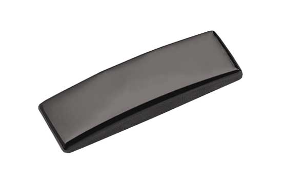 B70.1553BK - Blank Onyx Black Cover Cap for Angled Hinge Arm