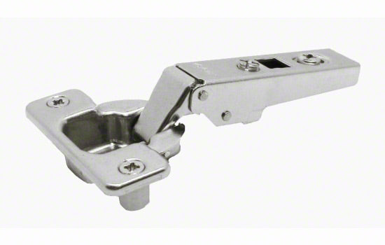 B75M158 - 107 Degree Self-closing Doweled Overlay Hinge