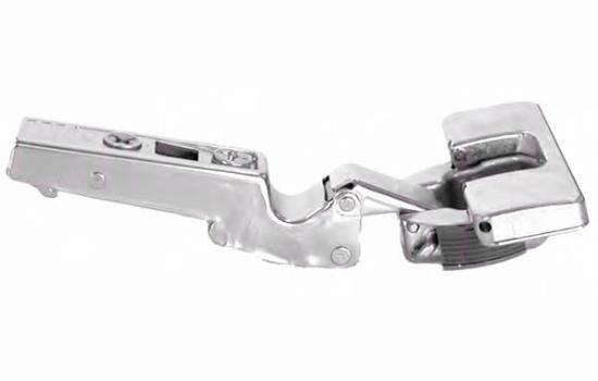 B79A5490BT - -45 Degree Self-closing Inserta Overlay Angle Hinge
