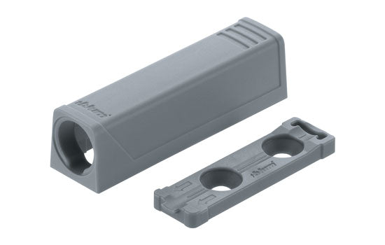 B956.1201GR - Gray Tip-On Adapter for Short Tip-On Units
