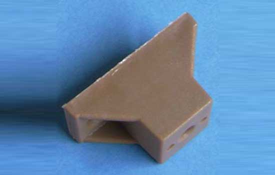 BB3602T52 - 1" Tan Nylon Drawer Slide Spacer - 50ea per Box