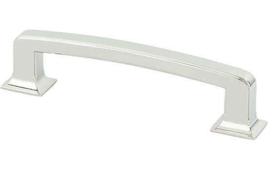 BN2041-1014-P - 128mm Center to Center Polished Nickel Hearthstone Collection Pull