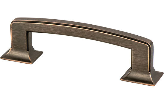 BN4069-10VB-P - 96mm Center to Center Verona Bronze Hearthstone Collection Pull