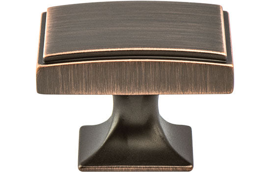 BN4081-10VB-P - 1-9/16" x 1-1/8" Verona Bronze Hearthstone Collection Knob