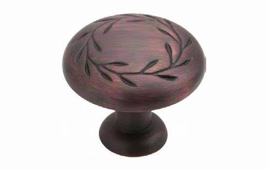BP1581ORB - 1-1/4" Diameter Oil-rubbed Bronze Nature's Splendor Collection Knob