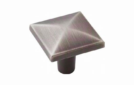 BP29370AS - 1-3/16" Square Antique Silver Extensity Knob