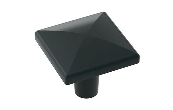 BP29370FB - 1-1/8" Square Flat Black Extensity Collection Knob