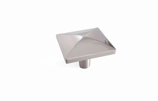BP29398G10 - 1-1/2" Diameter 1-1/8" Projection Extensity Collection Satin Nickel Oversized Square Knob