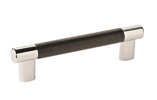 BP36558PNBBR - 128mm Center to Center 5-15/16" Length Polished Nickel/Black Bronze Esquire Collection Pull
