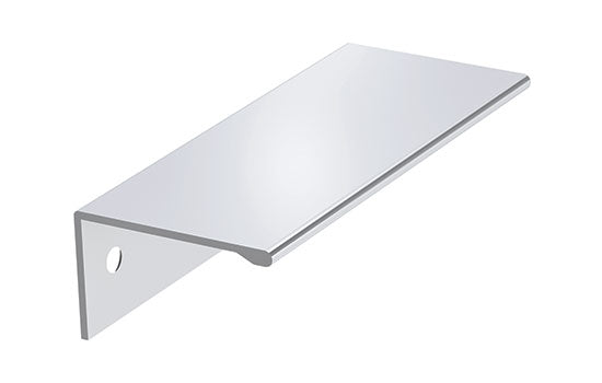 BP36573-26 - 3" Center to Center 3-13/16"L Polished Chrome Edge Pull