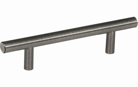 BP40516GM - 96mm Center to Center 6-1/8" Length Gunmetal Bar Pull