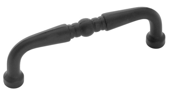 BP53006FB - 3" Center to Center Flat Black Everyday Heritage Collection Pull