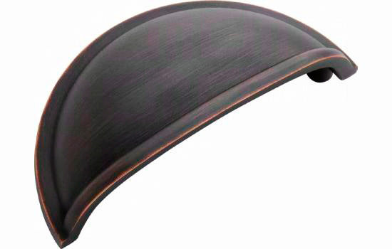 BP53010ORB - 3" Center to Center Oil-rubbed Bronze Collection Cup Pull