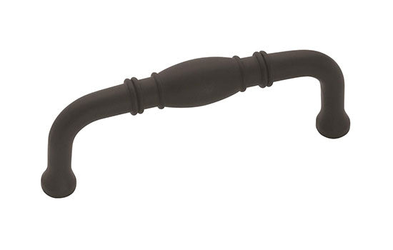 BP53013FB - 3" Center to Center Flat Black Granby Collection Pull