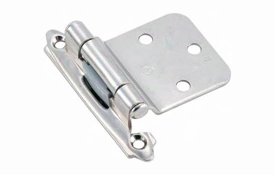 BPR7630-26 - Variable Overlay Self-Closing Polished Chrome Hinge