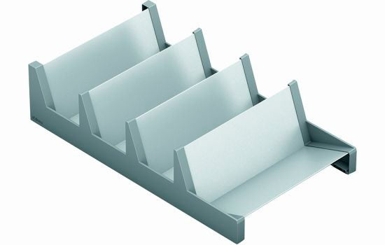 BZC7G0P0I - 8-1/16"W Gray Nylon & Stainless Steel Ambia Spice Tray