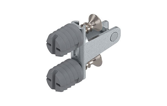 BZF7N70E2 - Legrabox Series N Height Front Fixing Bracket for Stainless Steel & Gray