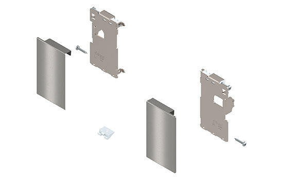 BZI7.0MI0-INGL - Legrabox Series M Height Interior Front Fixing Bracket for Stainless Steel