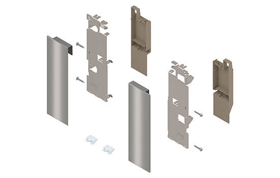 BZI7.3CI0-INGL - Legrabox Series C Height Interior Front Fixing Bracket for Stainless Steel