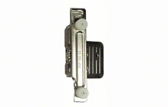 BZSF1300R - M/K/H Height Nickel Doweled Right Hand Front Fixing Bracket Clip for Metabox