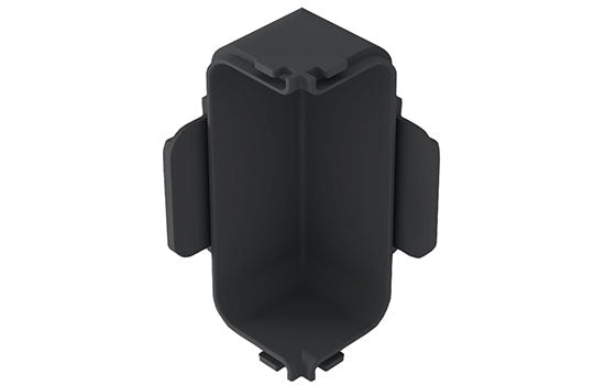 C-CORN-IN-BLK - Black Finish C-Channel Inner C-Corner