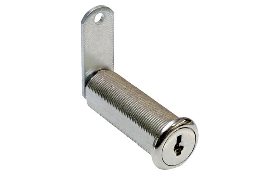 C8061-14A-346 - 2" Bright Nickel Disc Tumbler Cam Lock for 1-13/16" Material - Keyed Alike Key #346