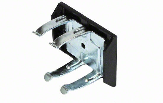CA202V1T2 - Screw-on Metal Toe Kick Clip