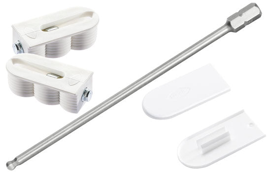 CABINEO-STARTER-SET - Cabinet Starter Set - 40 8mm Connectors, 40 12mm Connectors, Covercaps, Driver and Instructions
