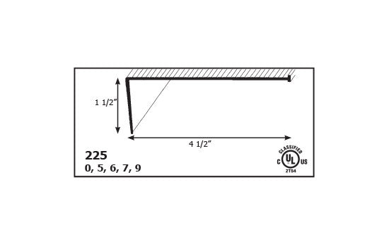 CO2259B36 - 36"L x 4-1/2"W 1-1/2"H Bronze Sill Nosing