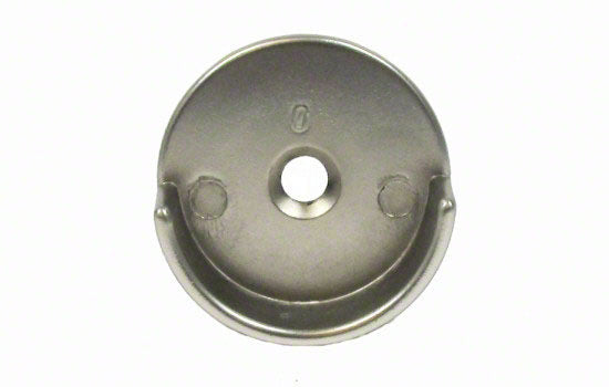 CRS5DOP-SN - 1-5/16" Satin Nickel Doweled Round Open Closet Rod Support