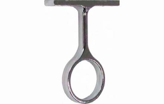 CRSC4CP - 1-1/4" Chrome Screw-on Center Round Closet Rod Support