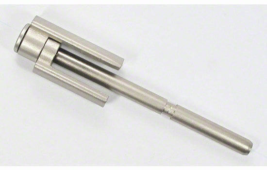 DSC-01284 - DoorSaver II Nickel Commercial Bumperless Hinge Pin Stops for 4-1/2" Hinges