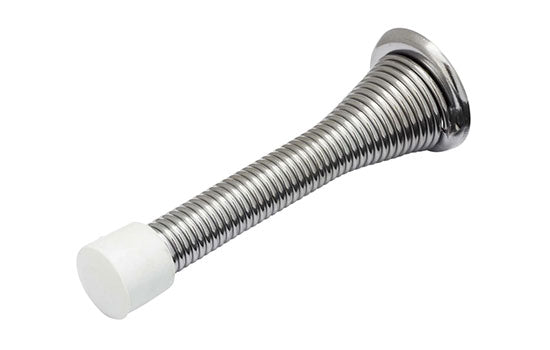 DSS26 - 3" Polished Chrome Heavy Duty Spring Door Stop