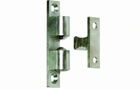 EP1013DC - 2-3/8" Dull Chrome 3-way Ball Catch