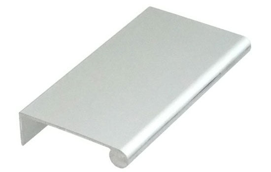 EPDP41A4 - 2" Center to Center 4"L Aluminum Edge Pull